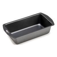 Rechthoekige broodbakvorm van staal 29,5 x 13 x 6,3 cm