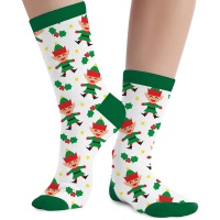 Kinder Kerst Elf Sokken - 1 paar