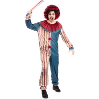 Vintage clownskostuum voor heren