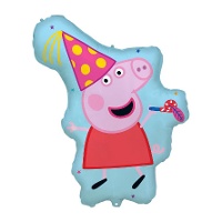 Peppa Pig feestballon van 65 x 85 cm