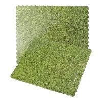Taartkarton 30 x 25 x 0,3 cm met gras textuur
