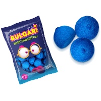 Blauwe tongverfmarshmallows - Bulgari - 900 gr
