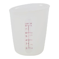 Container voor het baden van cakes met maatbeker - Wilton