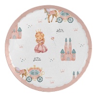 Bordjes van Little Princess van 18 cm - 8 stuks