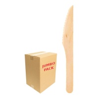 Houten messen van 16,5 cm - 480 stuks