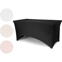 Stretch tafelkleed voor tafels van 1,83 x 0,76 x 0,74 m