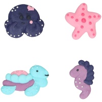 Zeedierensuikerfiguren - 8 stuks