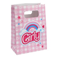 Barbie Girly tassen van 13 x 7 x 18 cm - 10 stuks