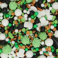 3D Voetbal Koorts Sprinkles van 70 gr - FunCakes
