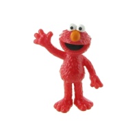 Taarttopper van Elmo van 7 cm