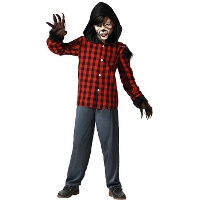 Wolf kostuum met shirt voor kinderen