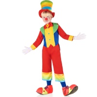 Kleurrijk kinderkostuum voor clown Micolor