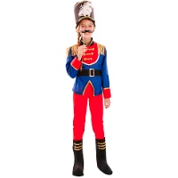 Elegant tin soldier costume for girls