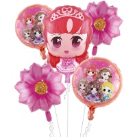 Roze Magische Prinsessenboeket - 5 stuks