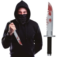 Bloederig machete van 33 cm