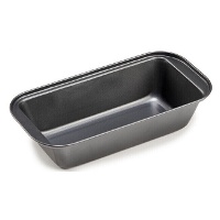 Rechthoekige broodbakvorm van staal, 25 x 13 x 6,5 cm