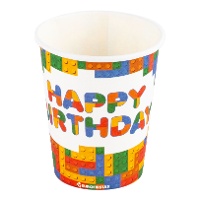 Lego Happy Birthday Beker - 8 stuks