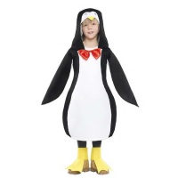 Kinderpinguïn kostuum met vlinderdas
