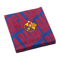 FC Barcelona servetten - 12 stuks