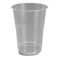 Doorzichtige plastic bekers van 500 ml - 15 stuks