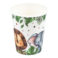 Vintage Dieren Bekers - 8 stuks