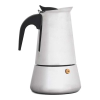 Italiaanse koffiepot 6 kopjes staal - Kinvara