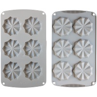 Siliconen bakvorm Happy Wheel 29,5 x 17 x 2 cm - Decora