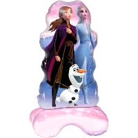 Frozen ballon met standaard van 1,27 x 0,66 m