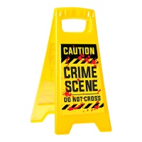 Waarschuwingsbord plaats delict 31 x 53 cm