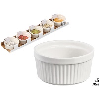 Sauskommetje 70 ml - set van 5