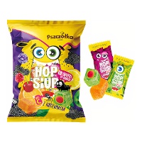 Gevulde gelei-snoepjes met fruitsmaken - Hop siup - 1 kg