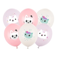 Gabby's latex ballonnen van 30 cm - 6 stuks