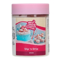 Vloeibare witte fondant 375 g - Funcakes