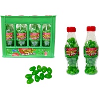 Flesjes gevuld met watermeloensmaak-snoepjes 60 g - 12 stuks