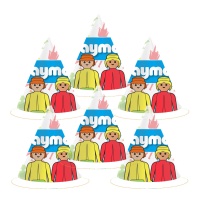 Playmobil Hoeden - 6 stuks