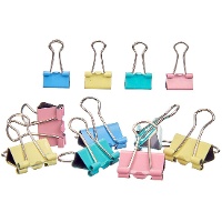 Pastelkleurige kleine klemclips - 7 stuks