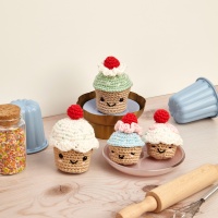 Amigurumi Kit - Cupcakes - DMC