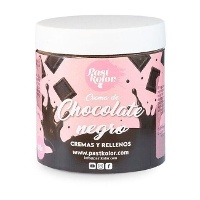 Zwarte chocoladecrème van 300 gr - Pastkolor
