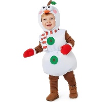 Sneeuwpopkostuum voor baby's
