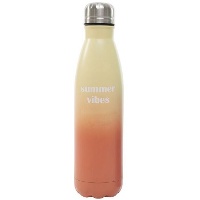 Fles van 0,50 L met oranje gradiënt