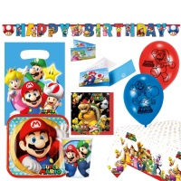 Pakket voor Super Mario Bros feest