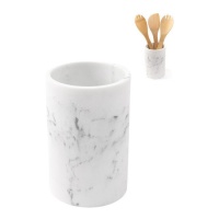 Kookgerei houder Marmer 15 cm