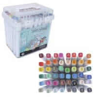 Alcoholstiften Twin Brush - Artis Decor - 48 stuks