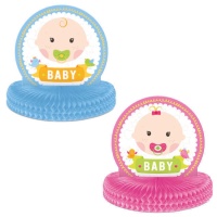 Baby middelpunt met fopspeen