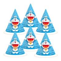 Doraemon Hoeden - 6 stuks.