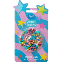 Regenboogsterren sprinkles 25 gr - PME