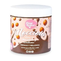 Hazelnoot chocolade- en hazelnootcrème van 300 gr - Pastkolor