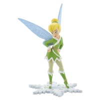Tinkerbell Winter Taartfiguur van 10 cm - 1 Stuk