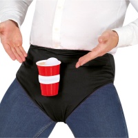 Boxershorts met drinkspeletje