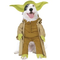Yoda kostuum voor honden